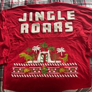 Universal Red Long Sleeve Men's Tee